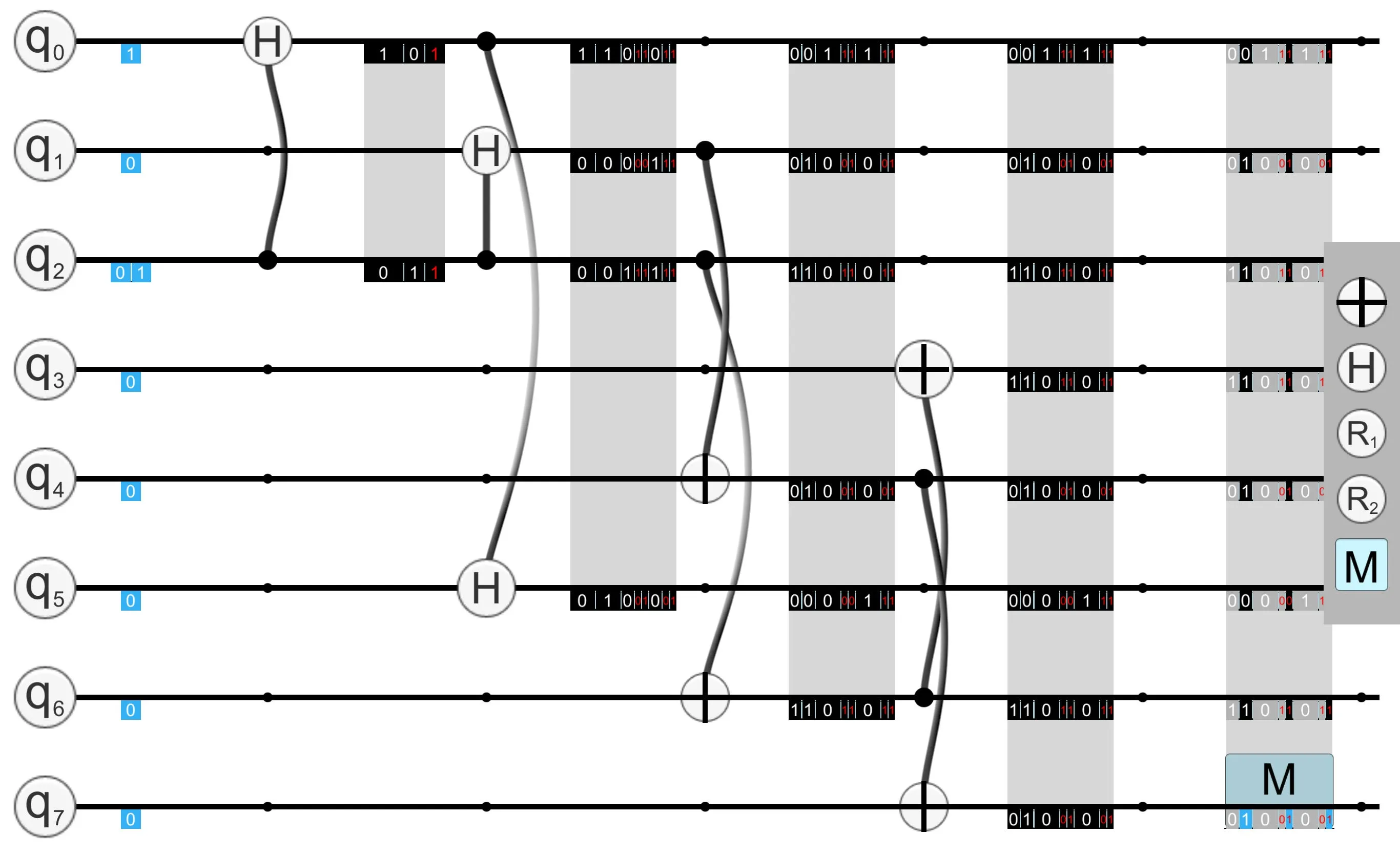 Too… many… entangled… bits…