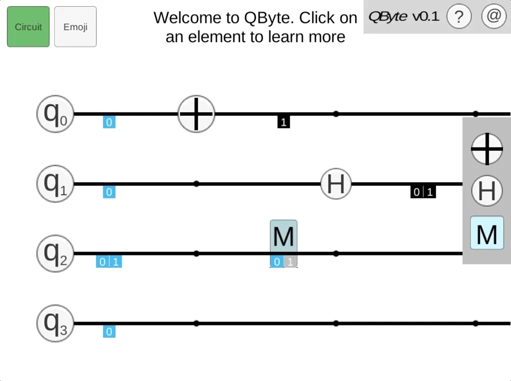 Changing Skins — from the ‘Circuit’ view to the ‘Emoji’ view and back again