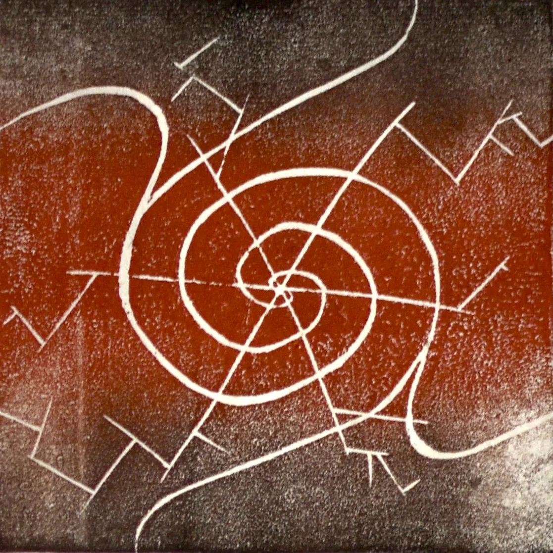 Place this linoprint here